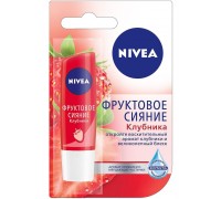 Бальзам для губ Nivea Lip Care Фруктовое сияние Клубника (4.8 гр)