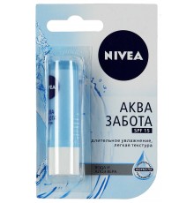Бальзам для губ Nivea Lip Care Аква забота (4.8 гр)