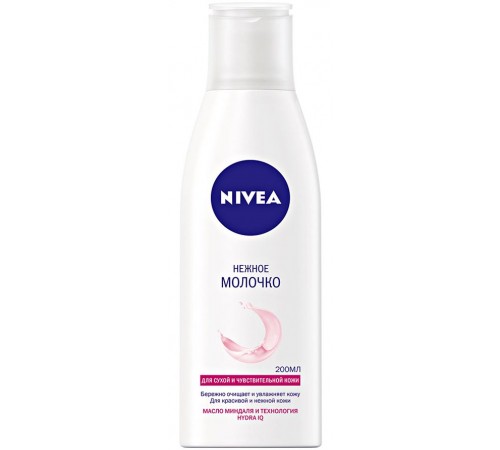 Молочко нежное Nivea для сухой и чувствительной кожи (200 мл)