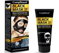 Маска-пленка для лица Compliment Black Mask Pro-Collagen (80 мл)