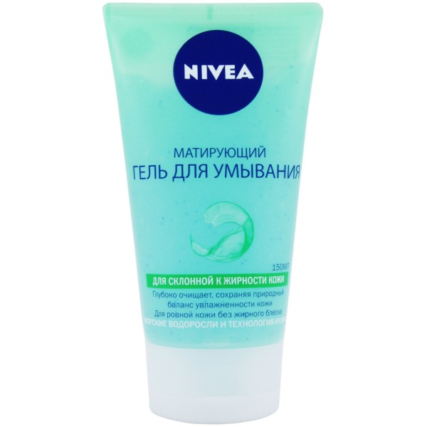 Гель для умывания Nivea Visage Матирующий (150 мл) Гель для умывания Nivea Visage Матирующий (150 мл)