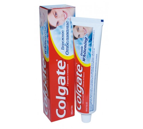 Зубная паста Colgate Бережное отбеливание (100 мл)