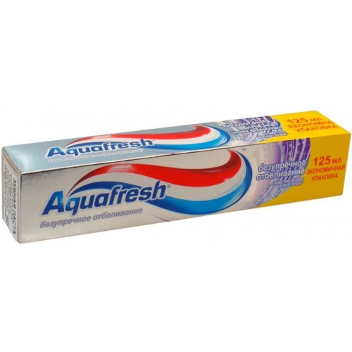 Зубная паста Aquafresh Безупречное отбеливание (125 мл)