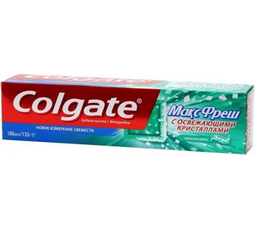 Зубная паста Colgate Макс Фреш Нежная мята (100 мл)