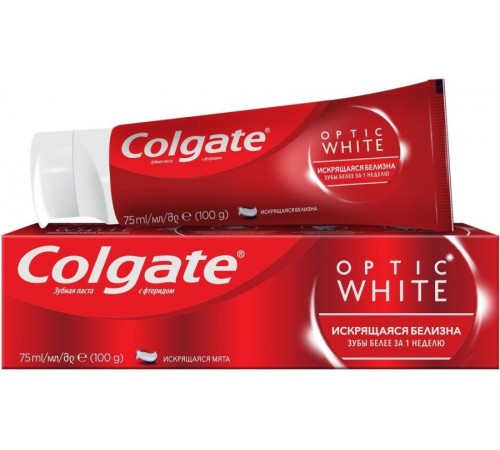 Зубная паста Colgate Optic White (75 мл)