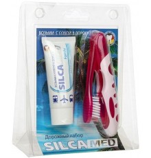 Набор Дорожный Silca Med Family (зубная паста + зубная щетка)