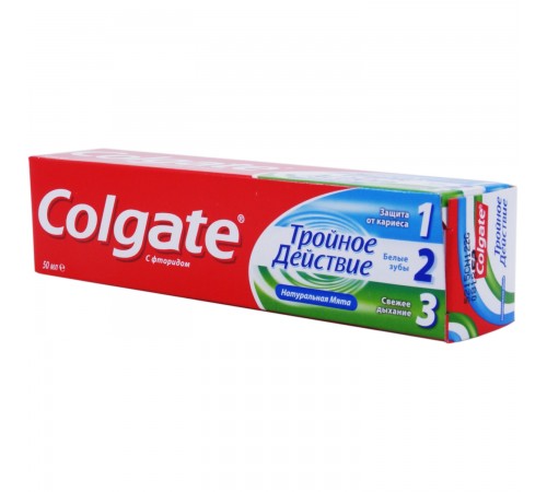 Зубная паста Colgate Тройное действие (50 мл)