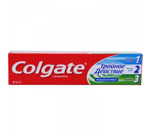 Зубная паста Colgate Тройное действие (50 мл)