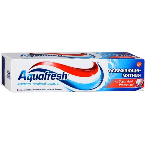 Зубная паста Aquafresh 3+ Освежающе-мятная (125 мл)