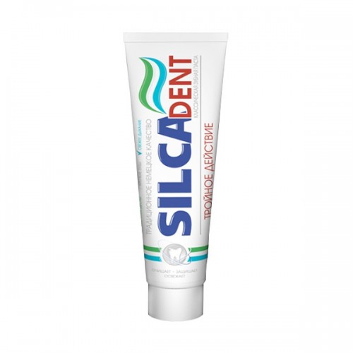 Зубная паста Silca Dent Тройное действие (130 гр)
