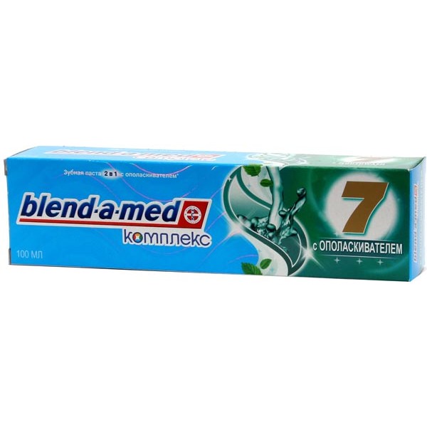 Зубная паста Blend-a-Med Комплекс 7 С ополаскивателем (100 мл) Зубная паста Blend-a-Med Комплекс 7 С ополаскивателем (100 мл)