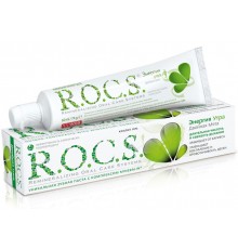 Зубная паста R.O.C.S. Энергия утра со вкусом двойной мяты (74 гр)