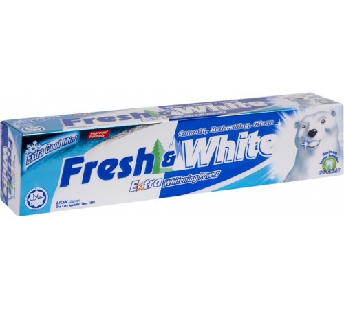 Зубная паста Lion Fresh&White Cool Mint (225 гр)