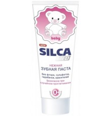 Зубная паста Silca Med Нежная Baby 0+ (65 гр)