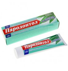 Зубная паста Пародонтол с экстрактом с зеленого чая (124 гр)