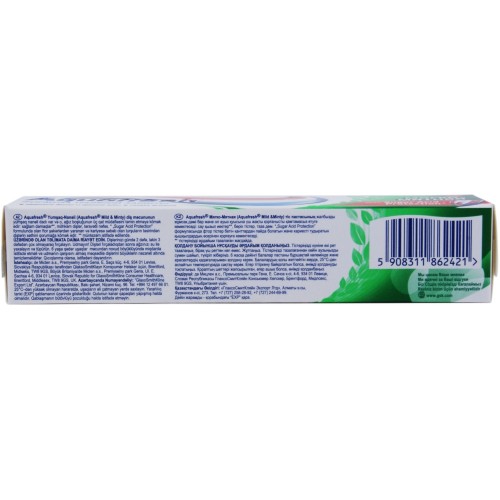 Зубная паста Aquafresh Тройная защита Мягко-мятная (50 мл)