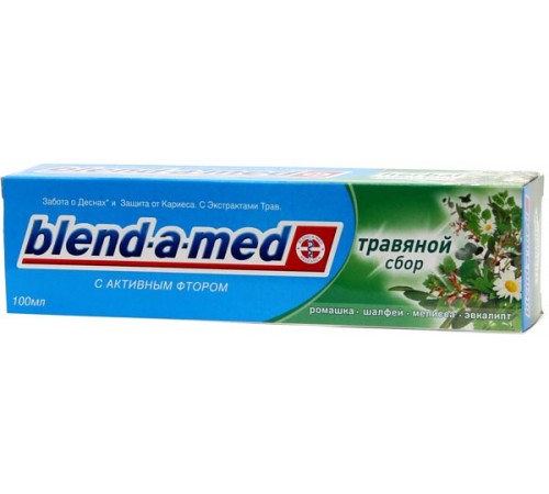 Зубная паста Blend-a-Med Анти-Кариес Травяной сбор (100 мл)