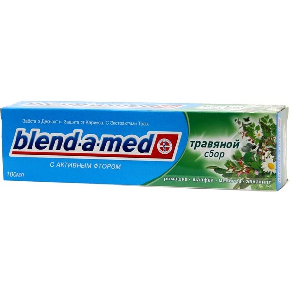 Зубная паста Blend-a-Med Анти-Кариес Травяной сбор (100 мл) Зубная паста Blend-a-Med Анти-Кариес Травяной сбор (100 мл)