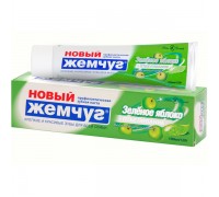Зубная паста Новый Жемчуг Зеленое яблоко и отбеливание (100 мл)