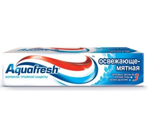 Зубная паста Aquafresh Освежающе-мятная (100 мл)