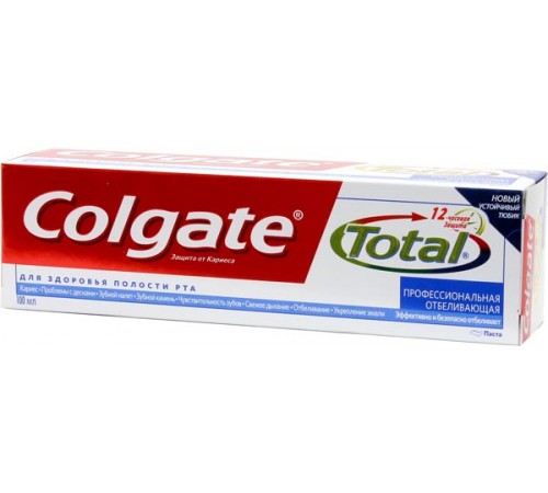 Зубная паста Colgate Total 12 Профессиональная Отбеливающая (100 мл)