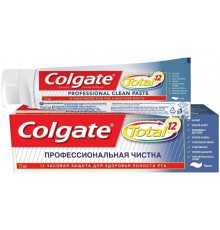 Зубная паста Colgate Total 12 Профессиональная чистка (75 мл)
