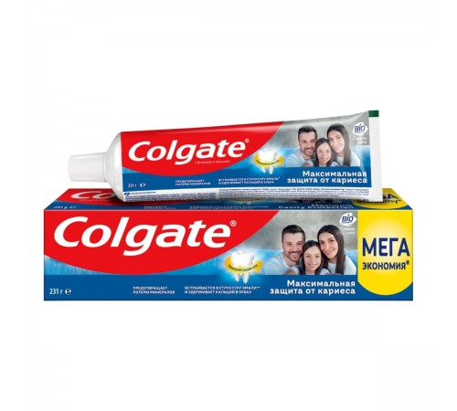 Зубная паста Colgate Максимальная защита от кариеса Свежая мята (150 мл)