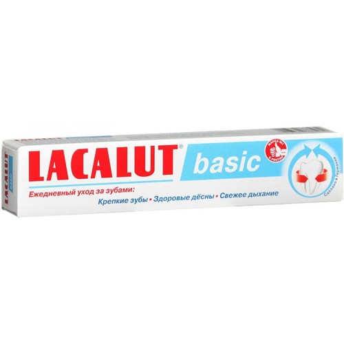 Зубная паста Lacalut Basic (75 мл)