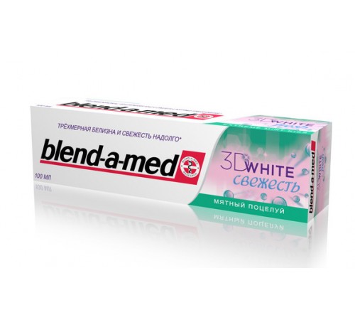 Зубная паста Blend-a-Med 3D White Свежесть Мятный поцелуй (100 мл)