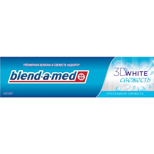 Зубная паста Blend-a-Med 3D White Свежесть Прохладная свежесть (100 мл)