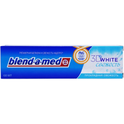 Зубная паста Blend-a-Med 3D White Свежесть Прохладная свежесть (100 мл)