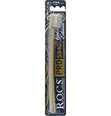 Зубная щетка R.O.C.S. Gold Edition мягкая