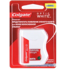 Зубная нить Colgate Optic White Мята (25 м)