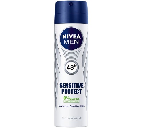 Дезодорант-спрей Nivea Men Sensitive Protect для чувствительной кожи (150 мл)