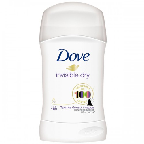 Дезодорант-стик Dove Invisible Dry Невидимый (40 мл)