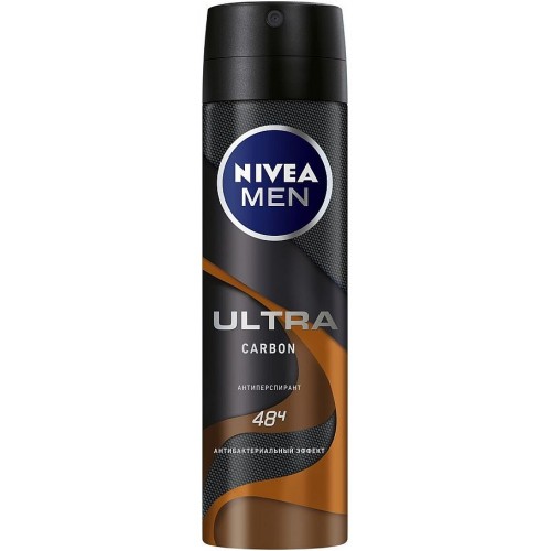 Дезодорант-спрей Nivea Men Ultra Carbon (150 мл)