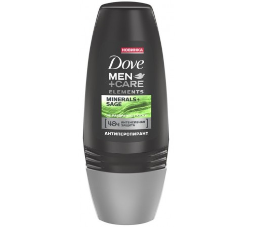 Дезодорант шариковый Dove Men+Care Свежесть минералов и шалфея (50 мл)