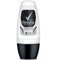 Дезодорант шариковый Rexona Men Невидимый на черном и белом (50 мл)