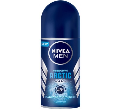 Дезодорант шариковый Nivea Men Arctic Cool (50 мл)