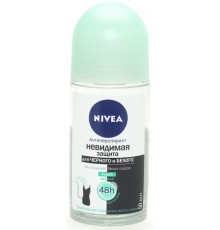 Дезодорант шариковый Nivea Fresh Невидимая защита для черного и белого (50 мл)