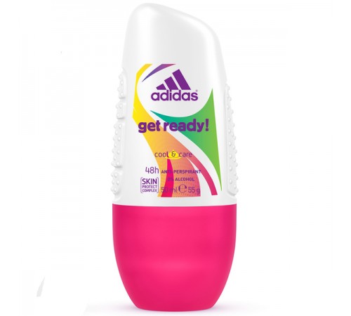 Дезодорант шариковый Adidas Get Ready женский (50 мл)