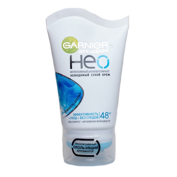 Дезодорант-крем Garnier НЕО Нежность хлопка unisex (40 мл) Дезодорант-крем Garnier НЕО Нежность хлопка unisex (40 мл)