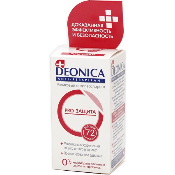 Дезодорант шариковый Deonica Pro-Защита (45 мл) Дезодорант шариковый Deonica Pro-Защита (45 мл)