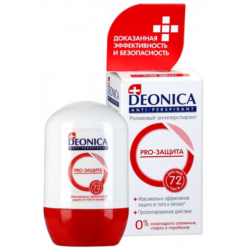 Дезодорант шариковый Deonica Pro-Защита (45 мл)