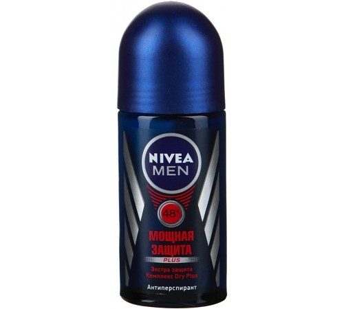 Дезодорант шариковый Nivea Men Мощная защита (50 мл)