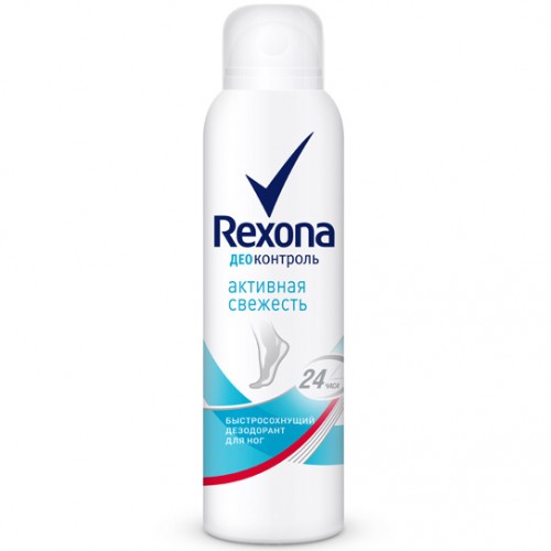 Дезодорант-спрей для ног Rexona ДеоКонтроль Активная свежесть (150 мл)