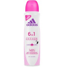 Дезодорант-спрей Adidas Cool&Care 6в1 женский (150 мл)