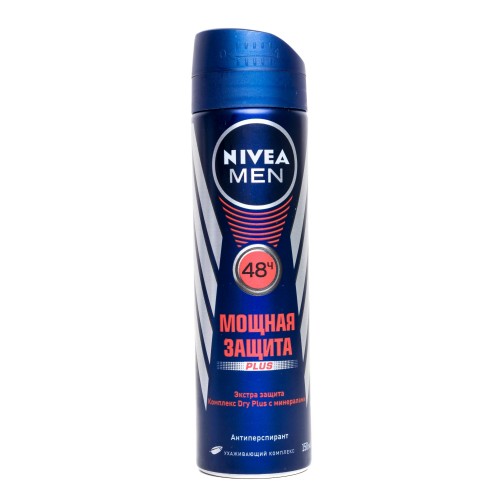 Дезодорант-спрей Nivea Men Мощная защита (150 мл)
