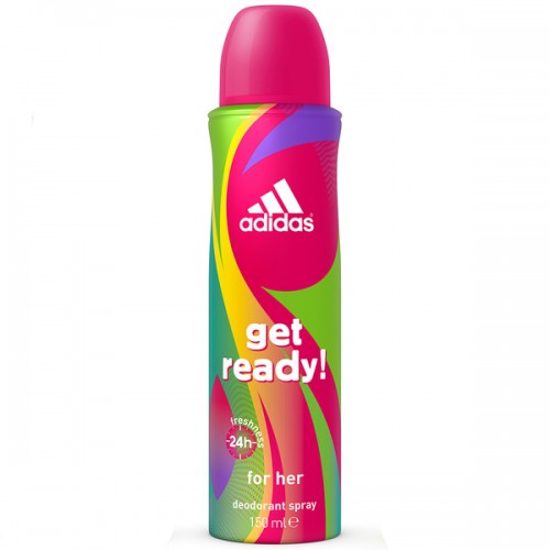 Дезодорант-спрей Adidas Get Ready женский (150 мл)