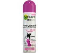 Дезодорант-спрей Garnier Mineral Невидимый Черное Белое Цветное (200 мл)
